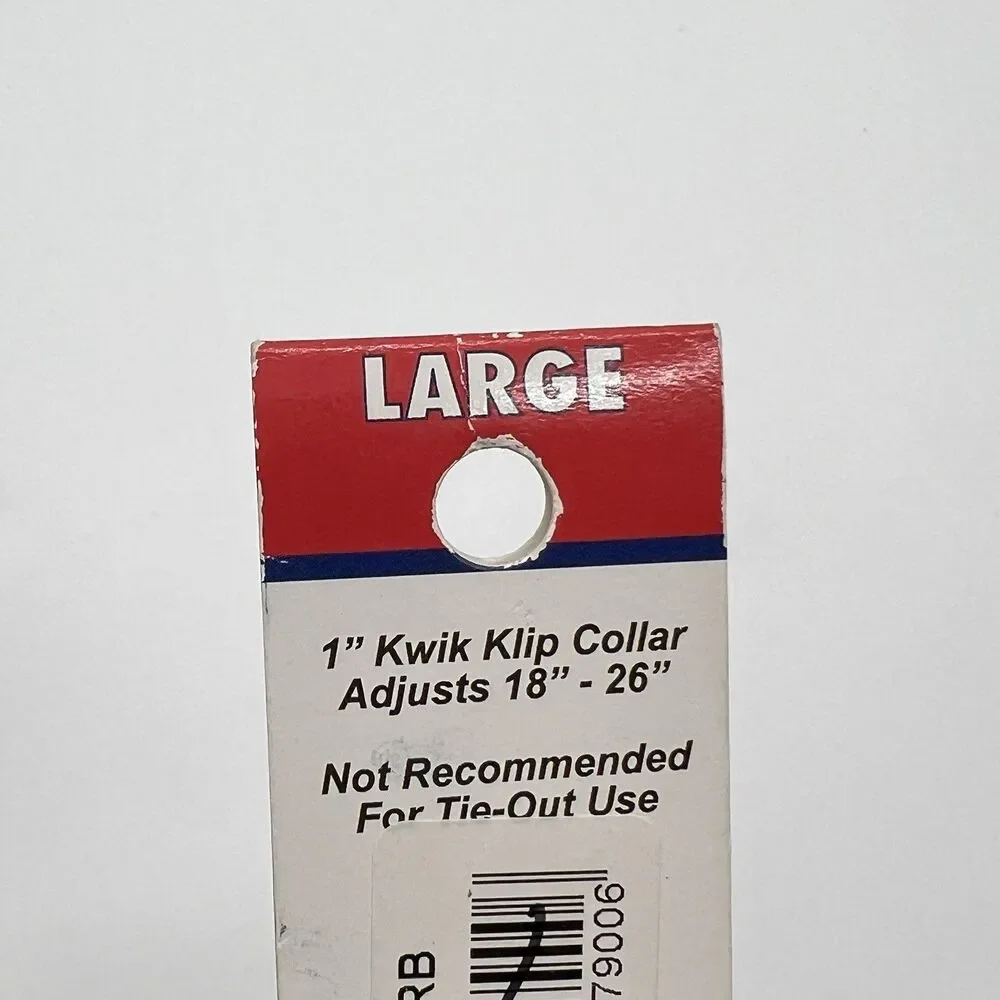 Adjustable 18”-26” Nylon Dog Collar, pet Collar 1” Pink